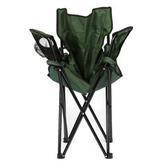 Scaun pentru camping pliabil si portabil suport pahar 50x82x80 cm verde