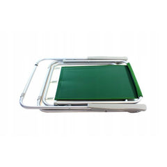 Scaun pliabil cotiere sarcina 100 kg cadru otel culoare verde