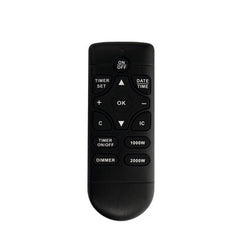 Semineu electric de Perete cu Telecomanda 2 trepte curbat flacara led programabil saptamanal