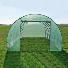 Sera solar pentru gradina 6x3x2m 18 mp ferestre usa fermoar cadru otel