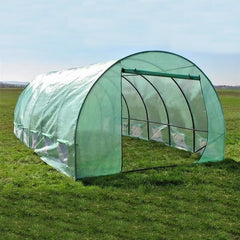 Sera solar pentru gradina 6x3x2m 18 mp ferestre usa fermoar cadru otel