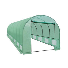 Sera solar pentru gradina 6x3x2m 18 mp ferestre usa fermoar cadru otel