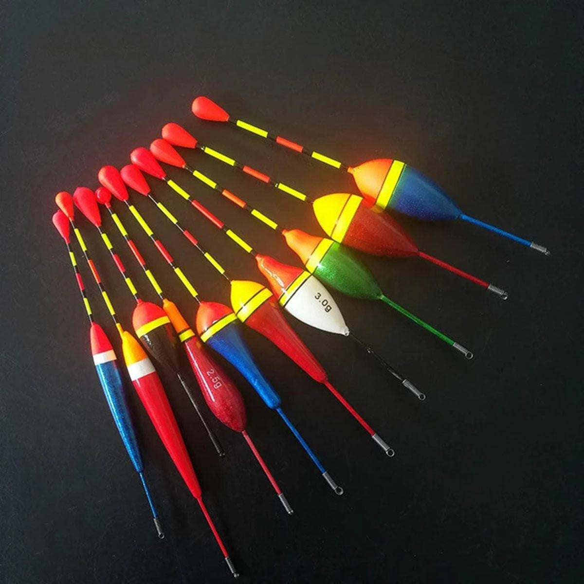 Set 10 flotoare plute pentru pescuit 08 - 45 g AVX-AG103A