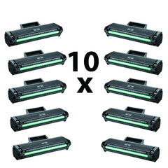 Set 10  tonere compatibile vrac mlt-1042s black samsung