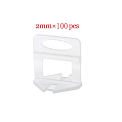 Set 100 cleme nivel placi gresie faianta 2 mm material plastic