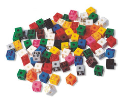 Set 100 cuburi 2 cm - Miniland