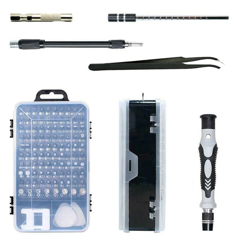 Set 115 scule de precizie Chei tors capete interschimbabile cutie stocare