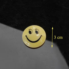 Set 12 Magneti pentru Tabla Magnetica diametru 30mm Galben