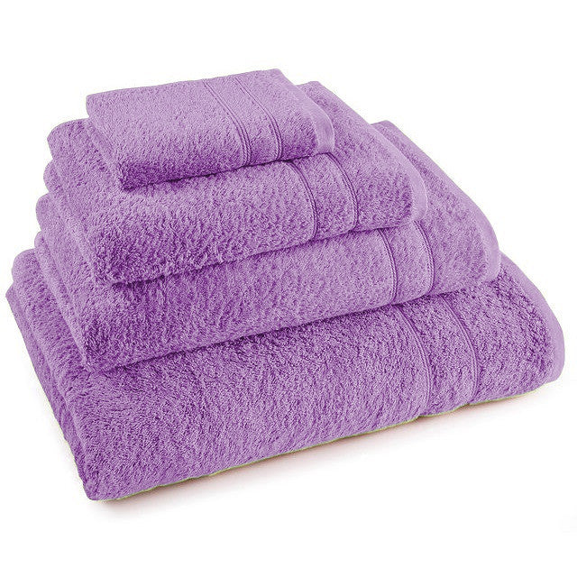 Set 12 prosoape din Bumbac 100% dimensiune 50x100 cm Culoare Violet Calitate Premium HEIMTEX Germany