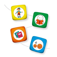 Set 15 Cuburi cu Povesti Story Cubes cu Ghid pedagogic si suport audio in limba romana
