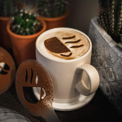 Set 16 Sabloane reutilizabile pentru Urnarea Desertului sau a Cafelei