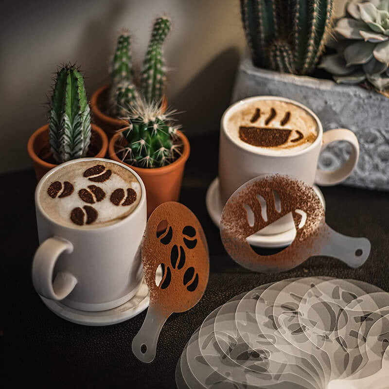 Set 16 Sabloane reutilizabile pentru Urnarea Desertului sau a Cafelei