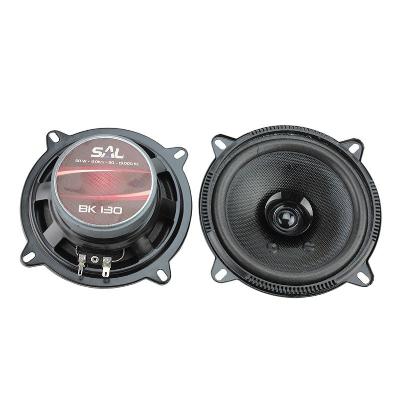 Set 2 difuzoare auto, 100 W, 130 mm, 4 ohmi, con dublu, Sal