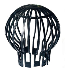 Set 2 parafrunzar jgheab scurgeri terase plastic 132 x 145cm negru