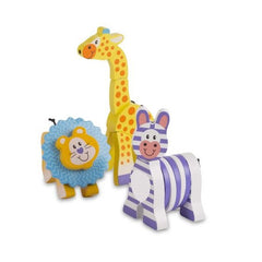 Set 3 jucarii pentru motricitate Safari Melissa & Doug