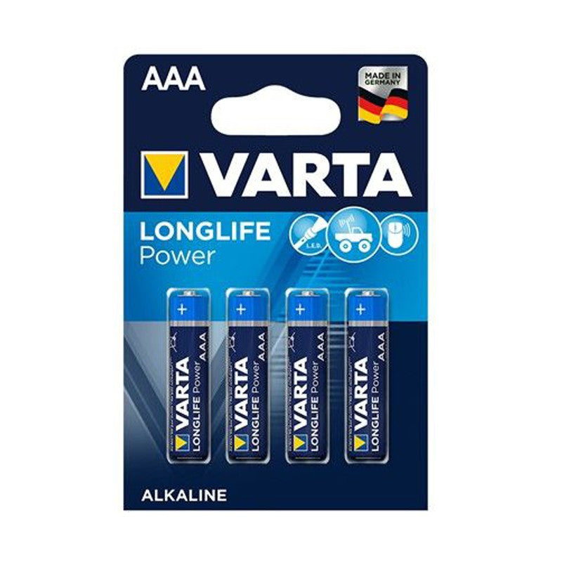 Set 4 baterii varta longlife aaa alcaline r3 1.5 v
