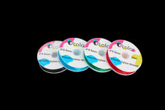 Set 4 bobine fir elastic colorat diam 0.5 mm pentru insirat Margele