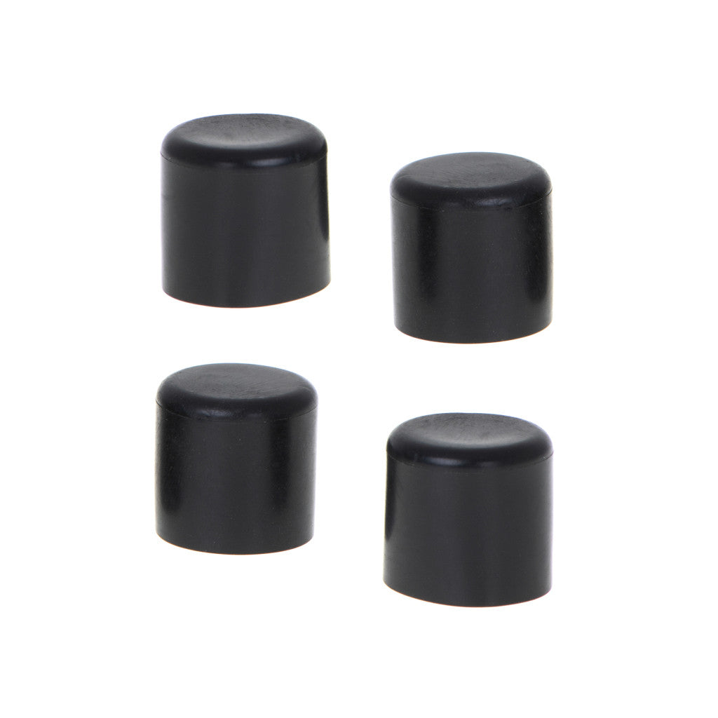 Set 4 buc. protectii anti-zgarieturi picioare scaun diametru 19mm culoare neagra