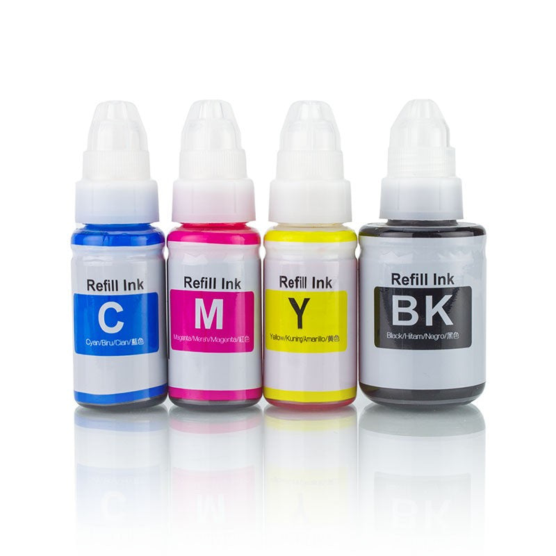 Set 4 culori cerneala compatibila pentru canon seria g