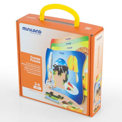 Set 4 puzzle educative De unde provin Alimentele