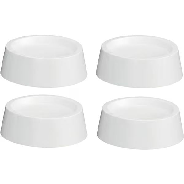 Set 4 suporturi antivribratii pentru masina de spalat antiderapente tpr alb
