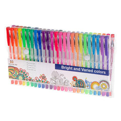 Set 50 piese Pixuri cu Gel Multicolor cu sclipici (glitter)