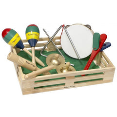 Set 6 Instrumente Muzicale din Lemn pentru mici Muzicieni