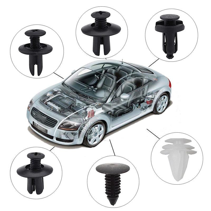Set Cleme Clipsuri Reconditionare Auto 100 piese diferite modele