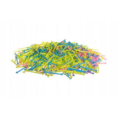 Set constructie 1000 piese bete si forme geanta depozitare multicolor