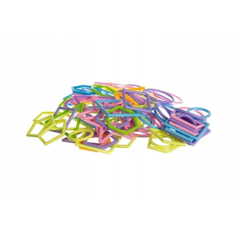 Set constructie 1000 piese multicolore diverse forme si bete geanta depozitare