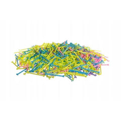 Set constructie 1000 piese multicolore diverse forme si bete geanta depozitare
