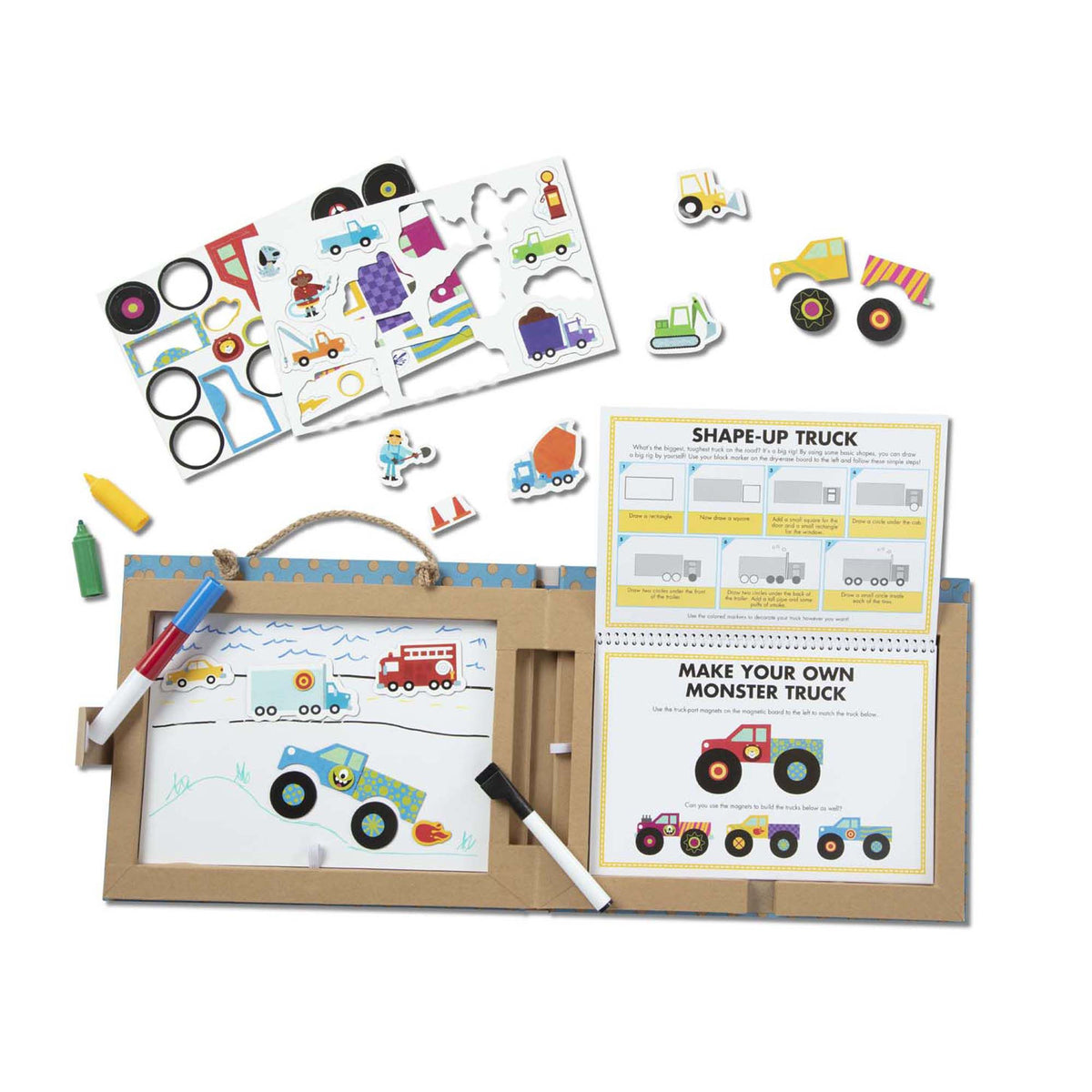 Set de Creatie Camioane Melissa & Doug
