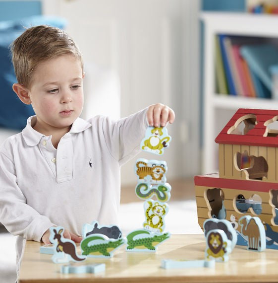 Set de joaca din lemn Arca lui Noe Melissa and Doug