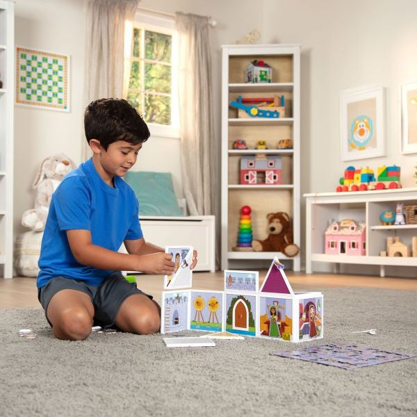 Set de joaca magnetic Castel medieval - Melissa & Doug