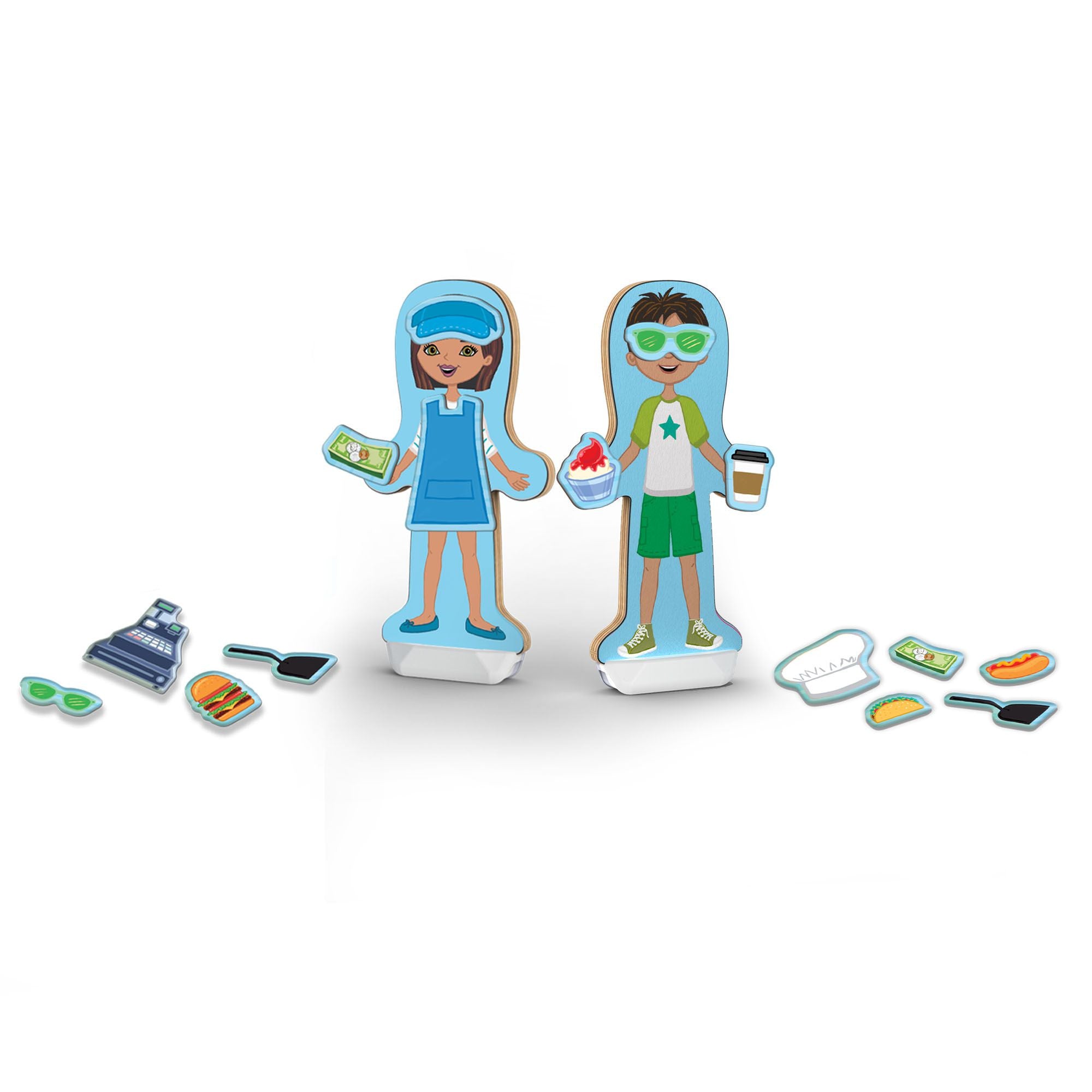 Set de joaca magnetic Food Truck- Melissa & Doug