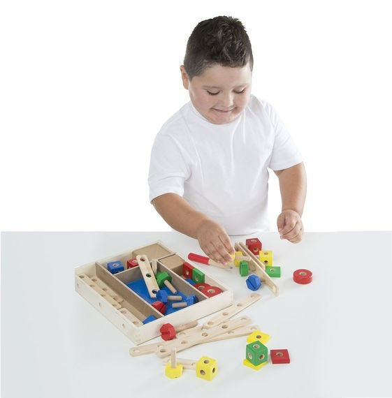 Set din lemn de construit cu suruburi