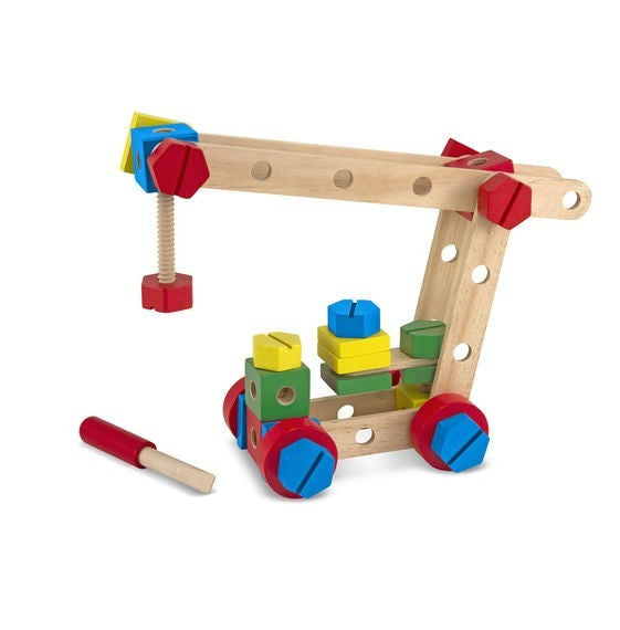 Set din lemn de construit cu suruburi
