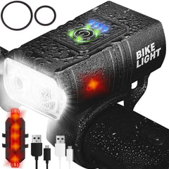 Set far si stop incarcare usb autonomie 4 ore 67 moduri iluminare ipx6