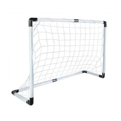 Set joc fotbal copii poarta cu plasa minge pompa 120x40x80 cm
