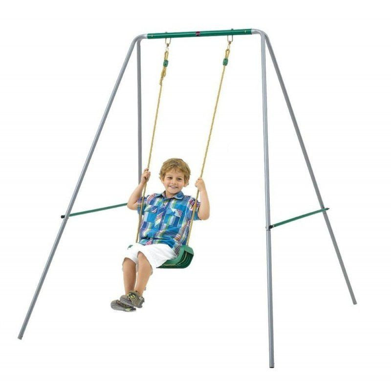 Set Leagan Pentru Copii Metalic Cu Sezut Inclus Plum