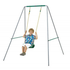 Set Leagan Pentru Copii Metalic Cu Sezut Inclus Plum