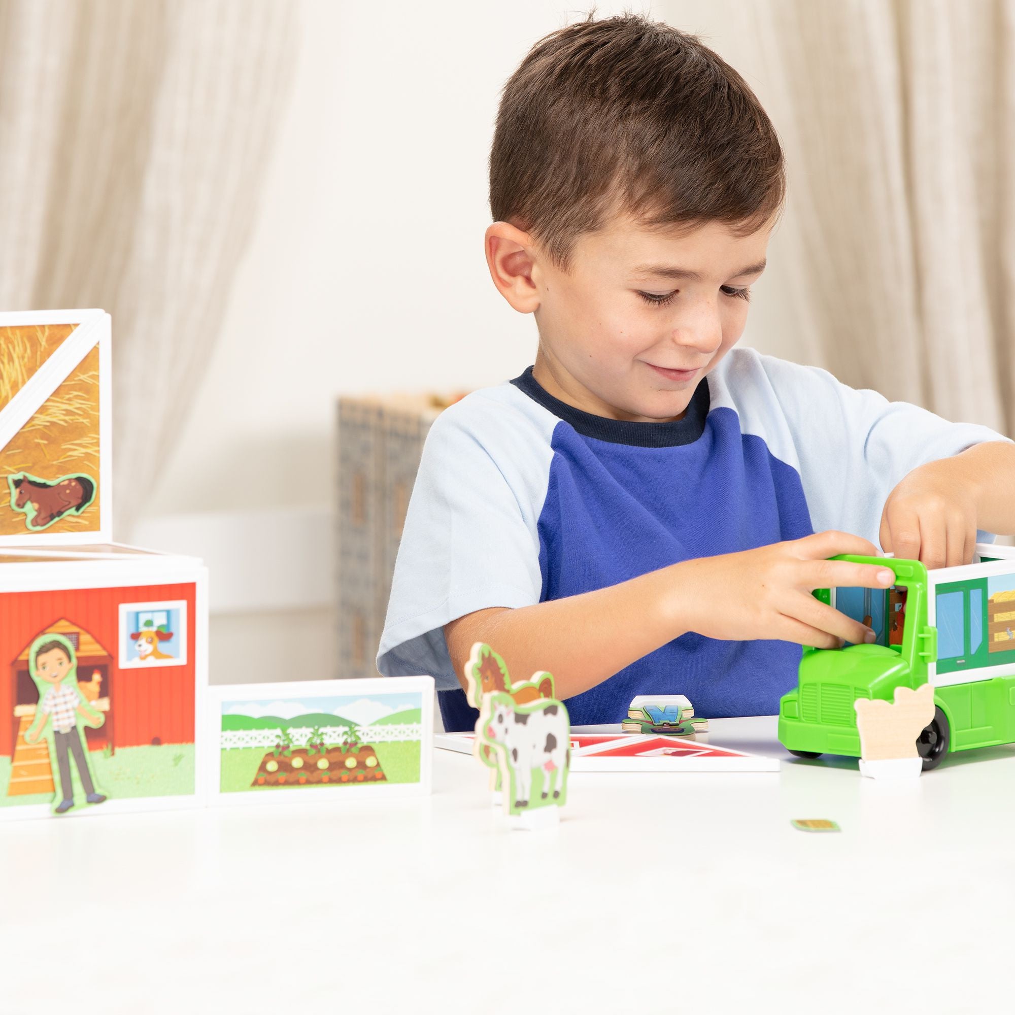 Set magnetic de joaca La Ferma - Melissa & Doug