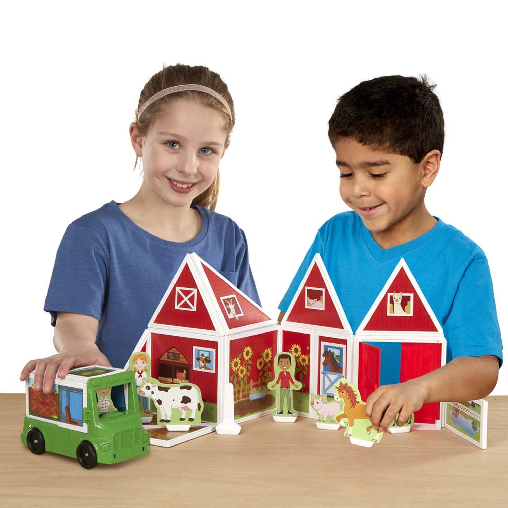 Set magnetic de joaca La Ferma - Melissa & Doug