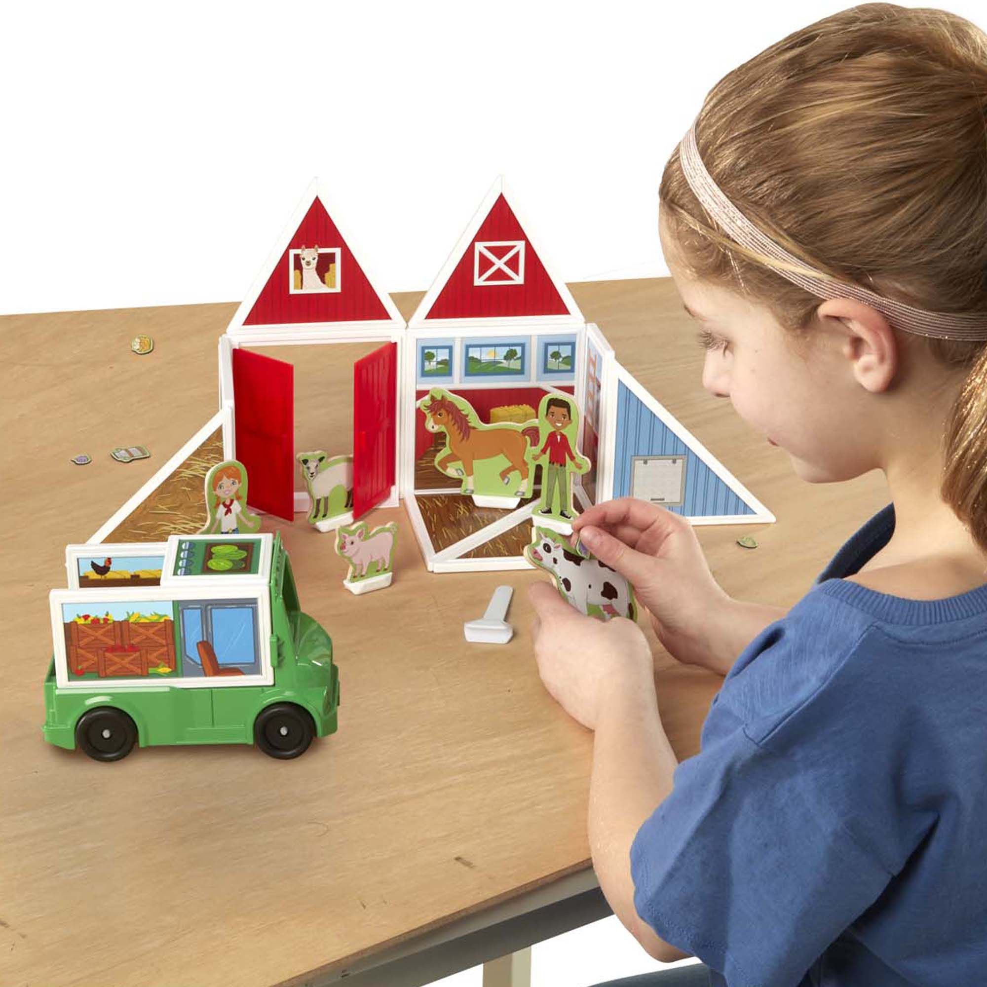 Set magnetic de joaca La Ferma - Melissa & Doug