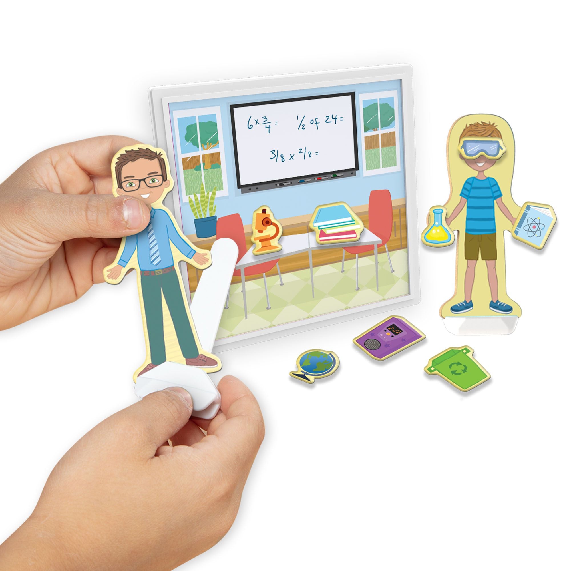Set magnetic de joaca La Scoala - Melissa & Doug
