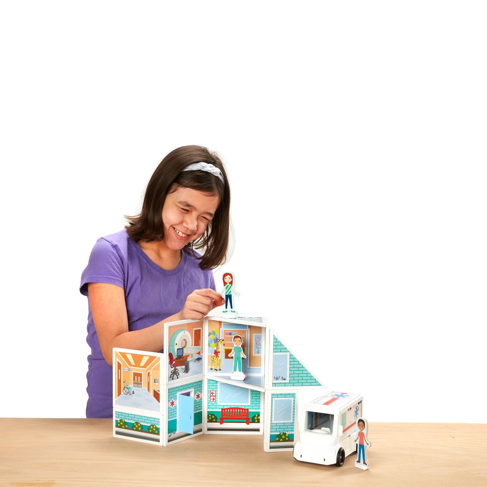 Set magnetic de joaca Spitalul - Melissa & Doug