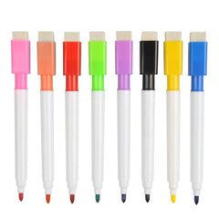 Set Marker pentru tabla magnetica capac cu magnet si burete pentru sters