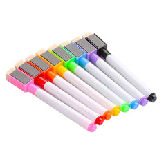 Set Marker pentru tabla magnetica capac cu magnet si burete pentru sters