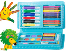 Set pentru copii de pictura si desen cu 42 piese