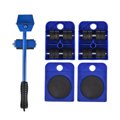 Set pentru ridicat si transportat mobila 4 role maneta maner antiaderent max 150 kg